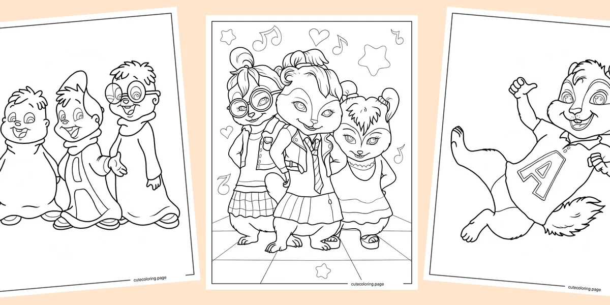 alvin-and-the-chipmunks-coloring-pages