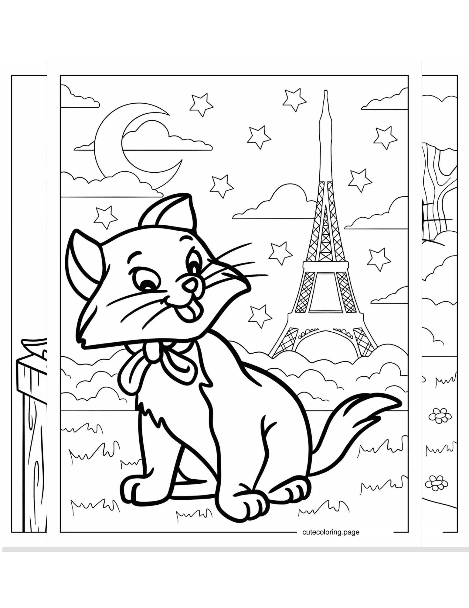 aristocats coloring pages coloring page