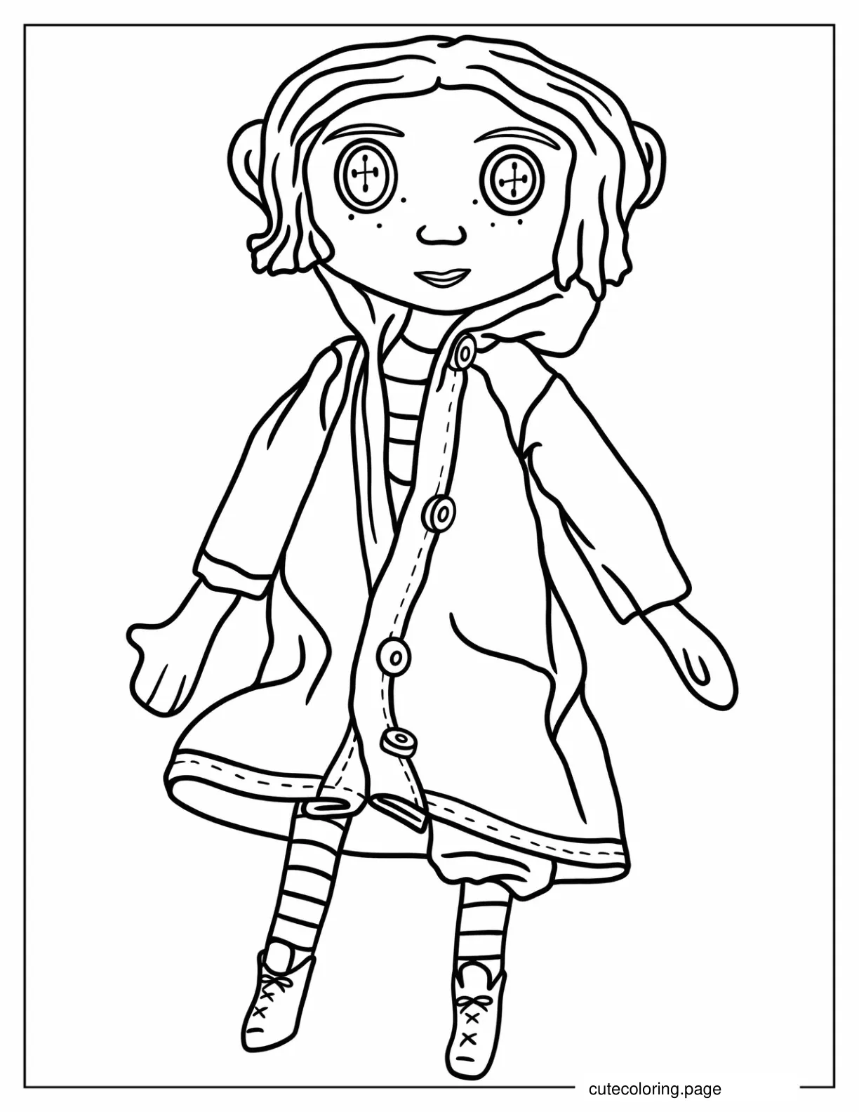 Other Coraline Coloring Sheet For Kids coloring page