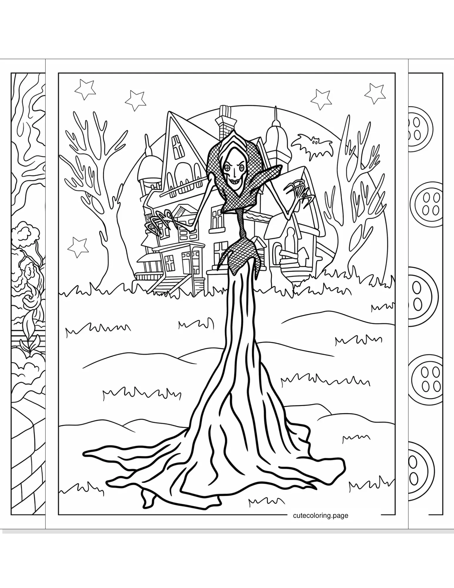 coraline coloring pages coloring page