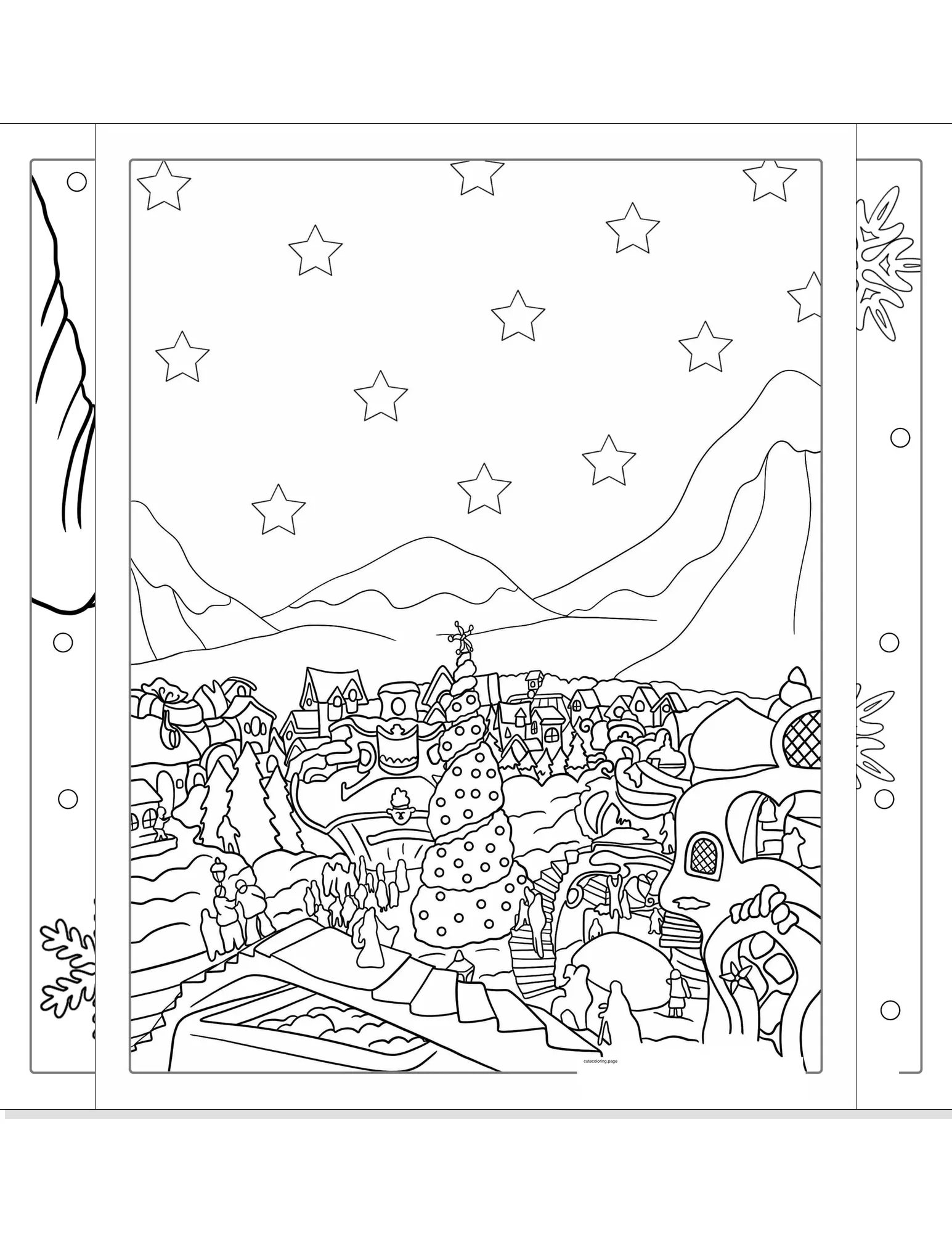 grinch coloring pages coloring page