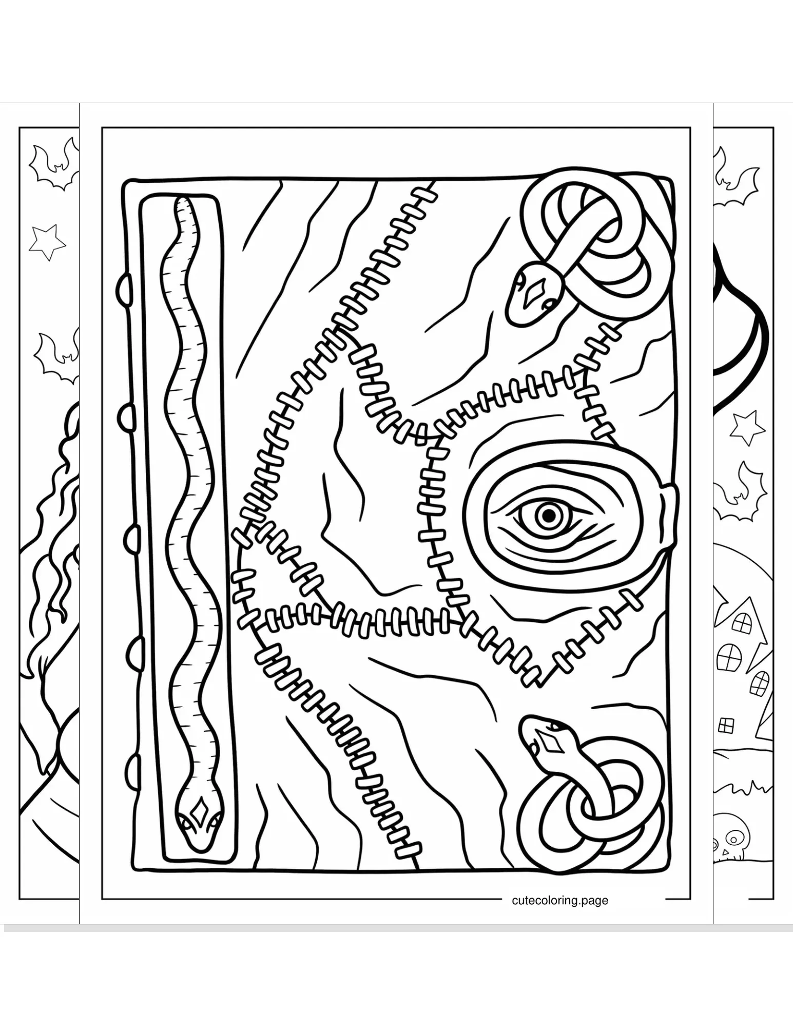 hocus pocus coloring pages coloring page