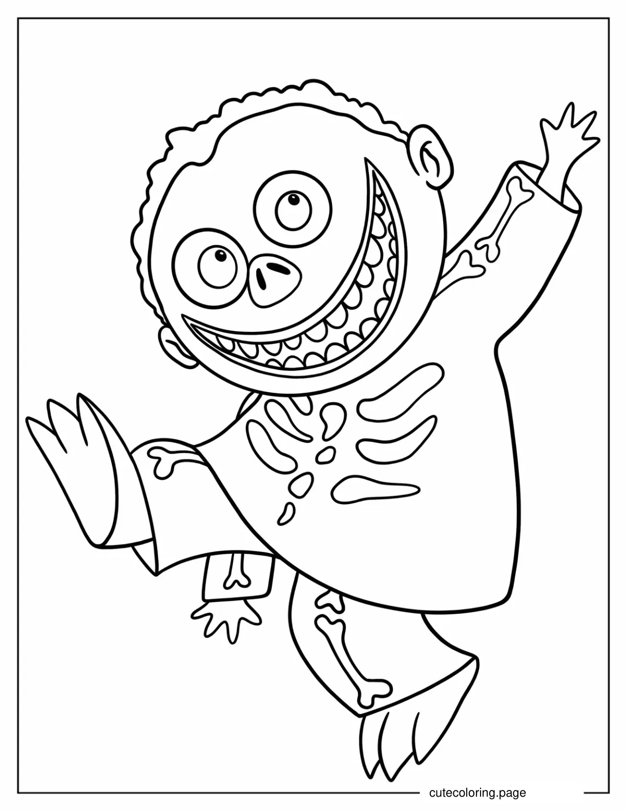 Easy Outline Of Barrel Coloring In coloring page