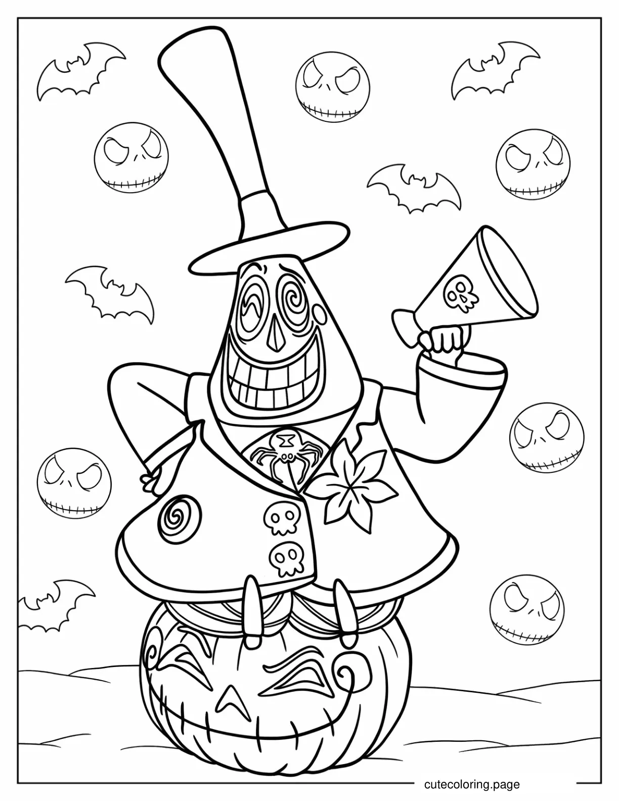 Miss Mindy Mayor Coloring Page coloring page