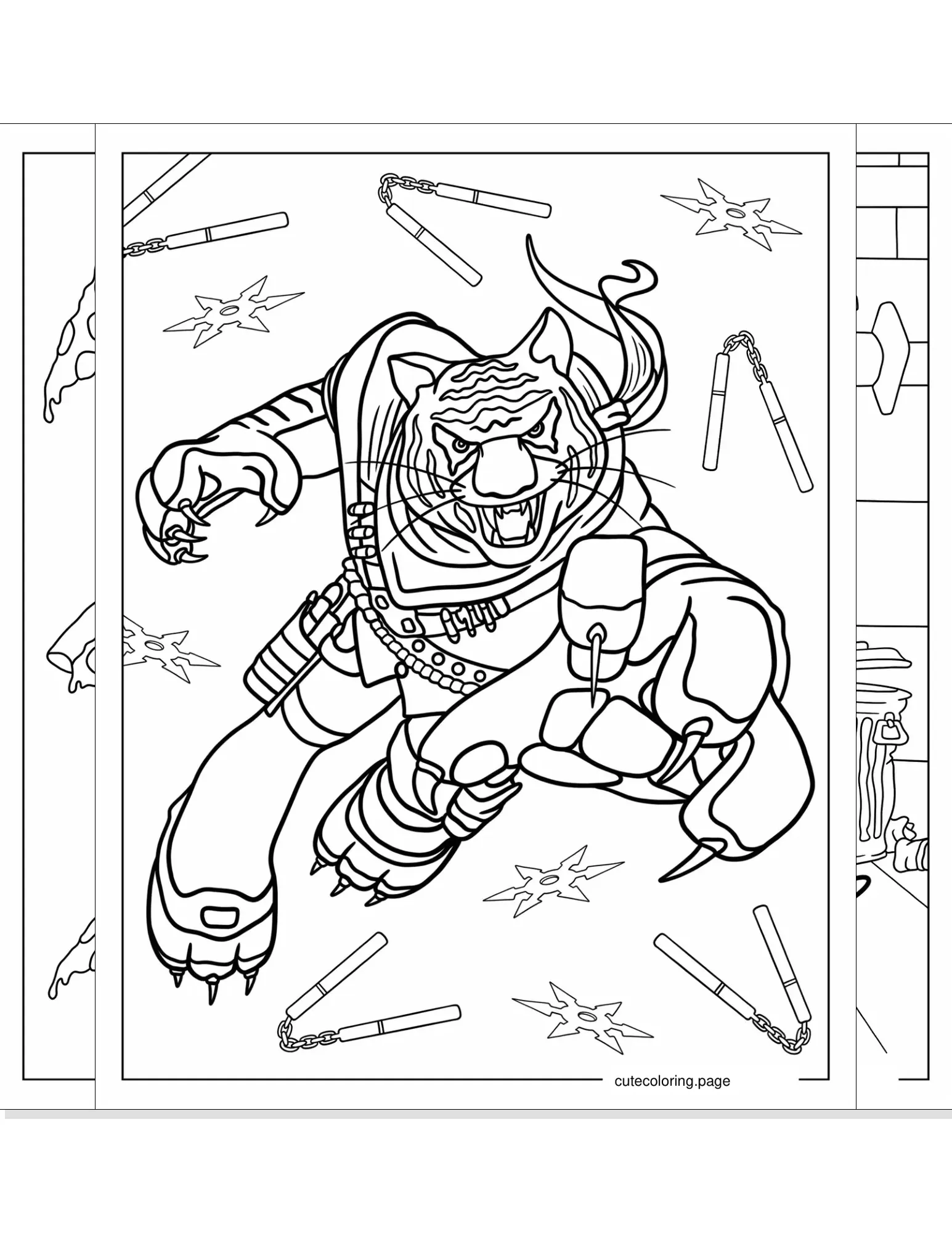 ninja turtles coloring pages coloring page