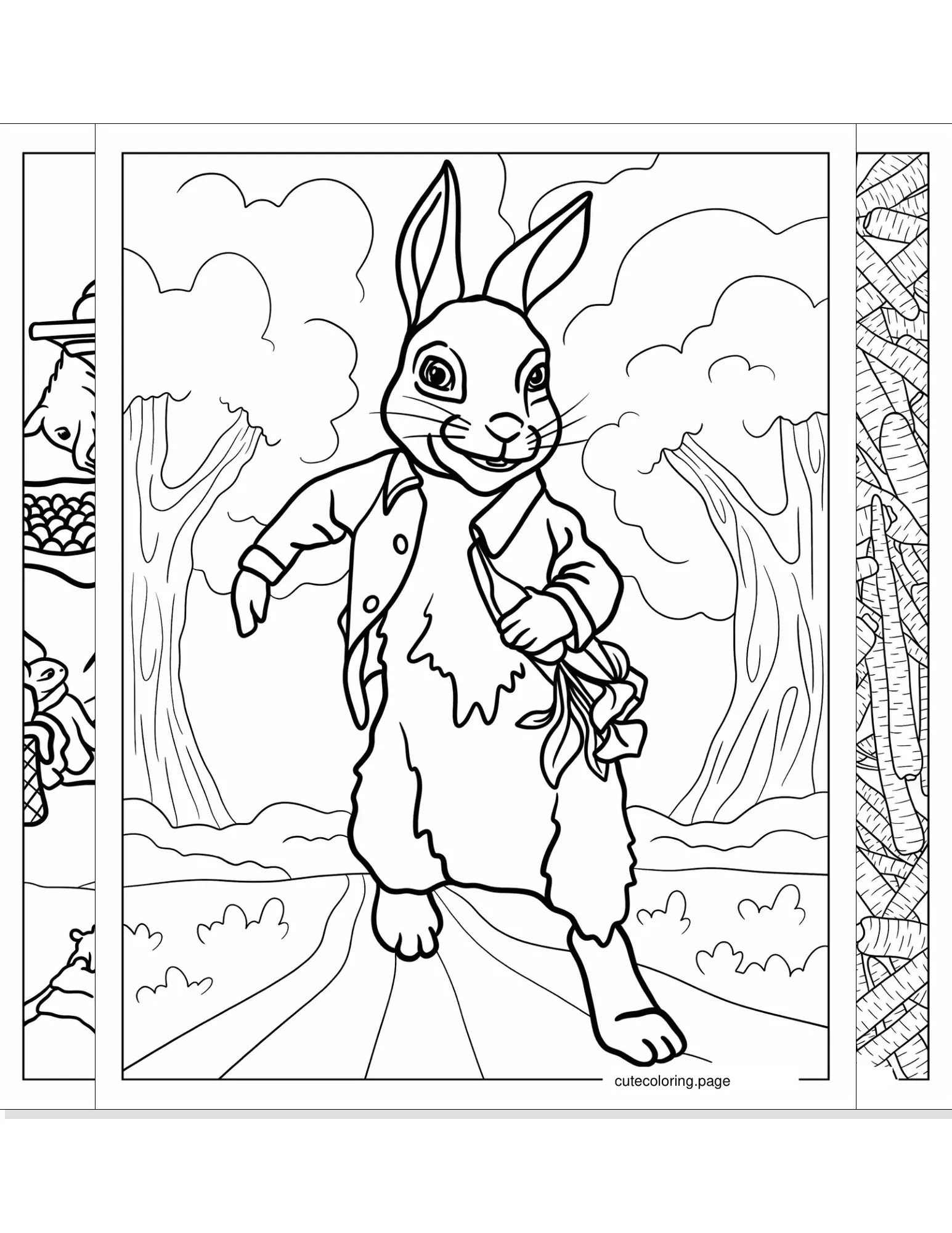 peter rabbit coloring pages coloring page