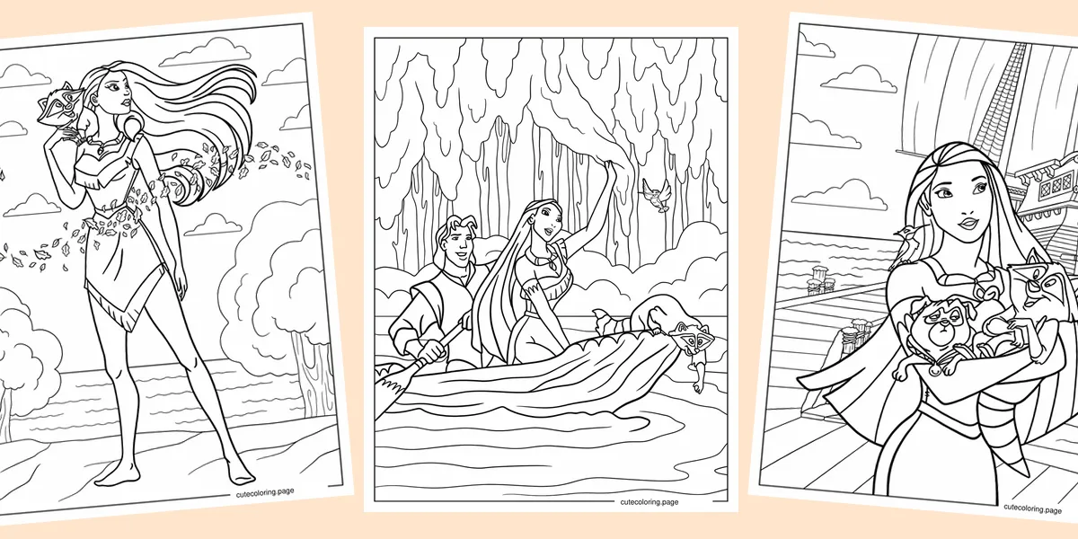 pocahontas-coloring-pages