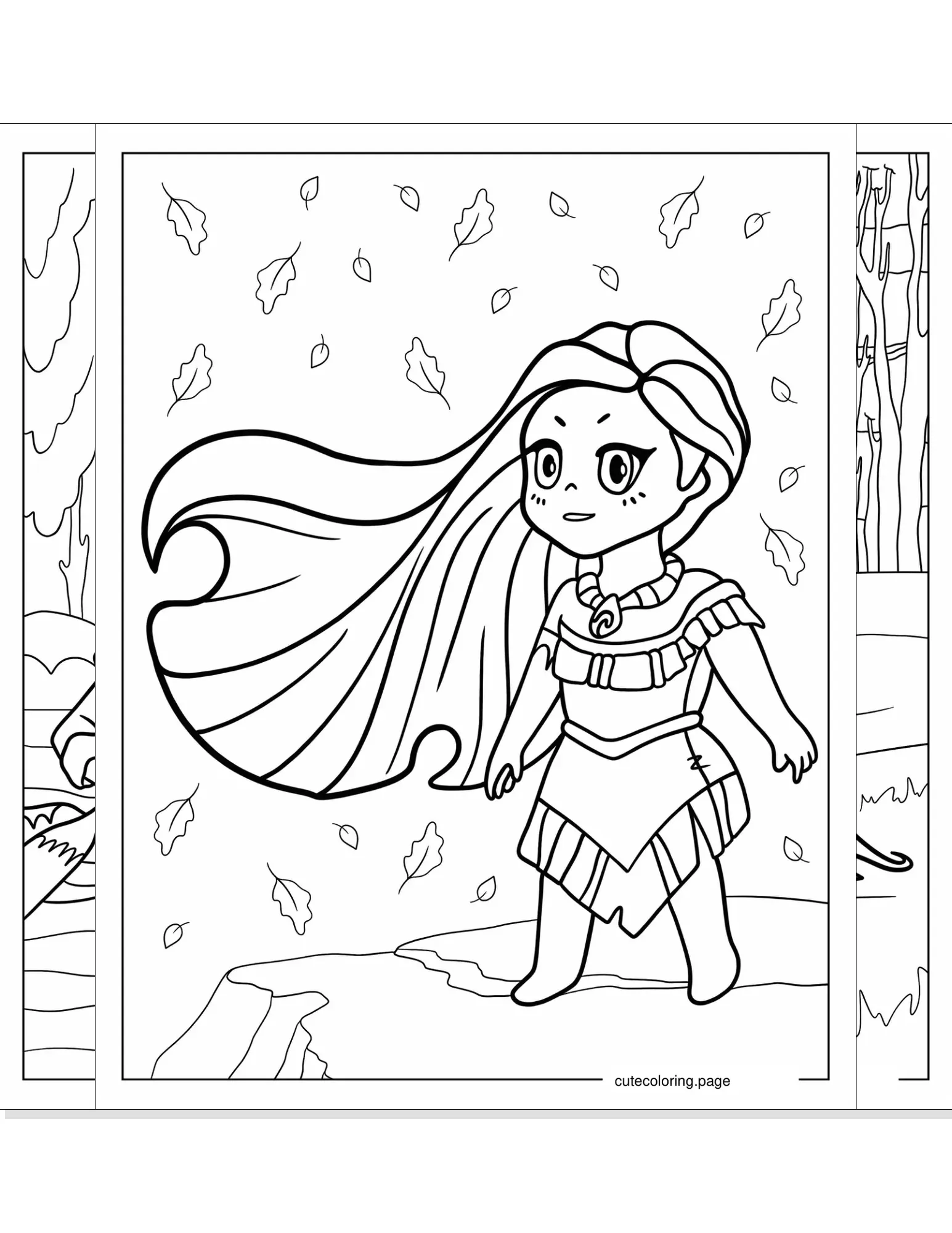 pocahontas coloring pages coloring page