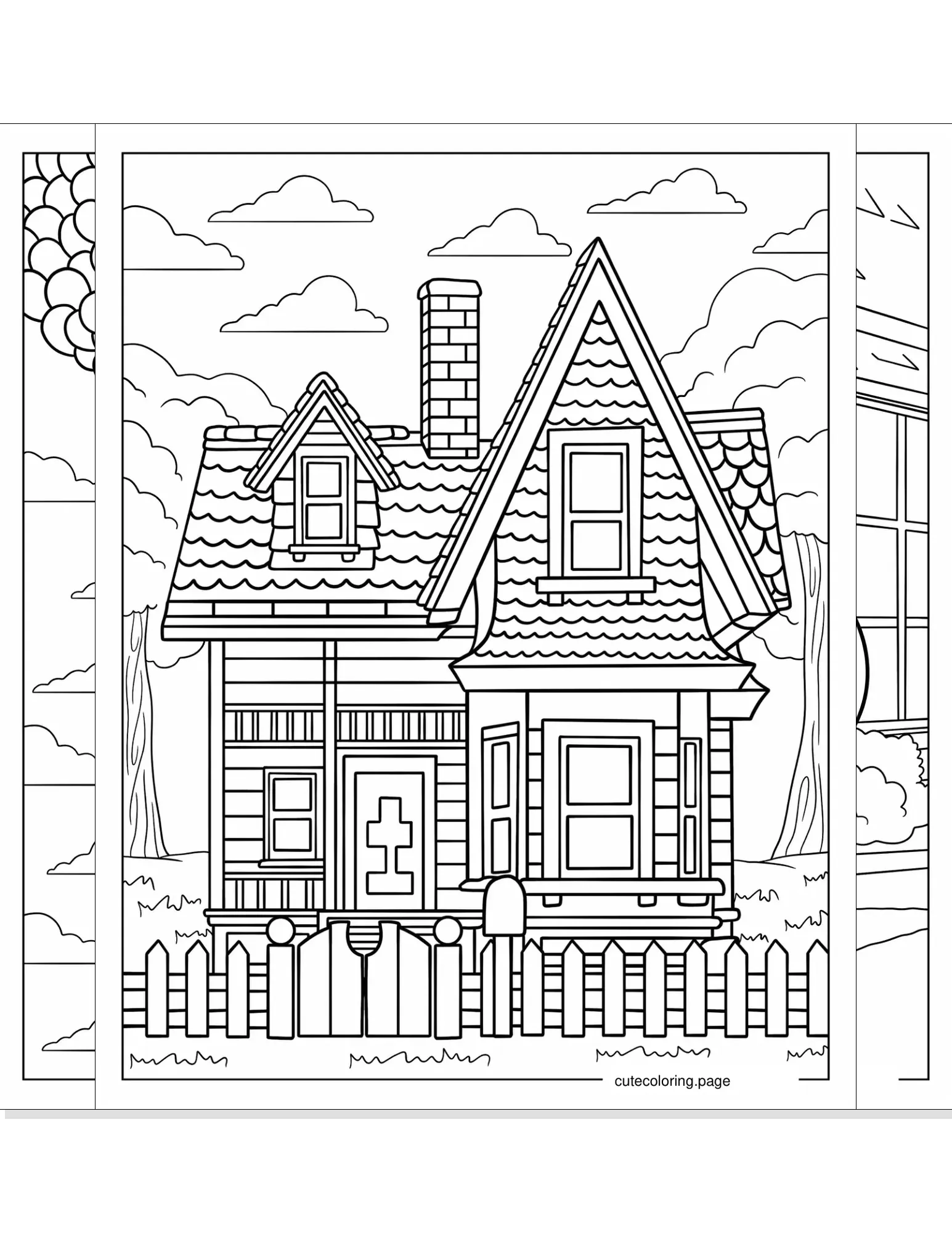 up coloring pages coloring page