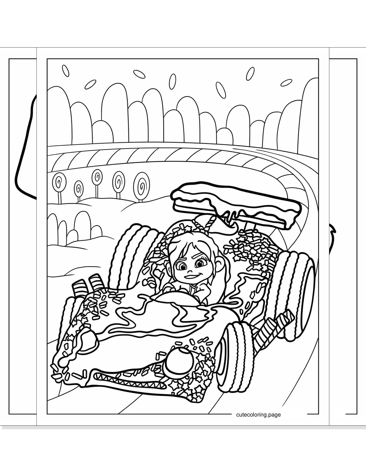 wreck it ralph coloring pages coloring page